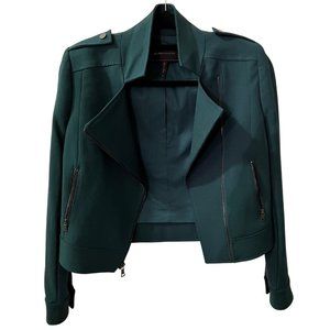 New BCBG MAXAZRIA Forest Green Jacket